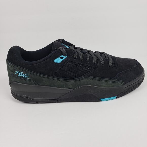 Nike Air Jordan Flight Court Mens Size 12 Black Gamma Blue Anthracite Shoes main image 6